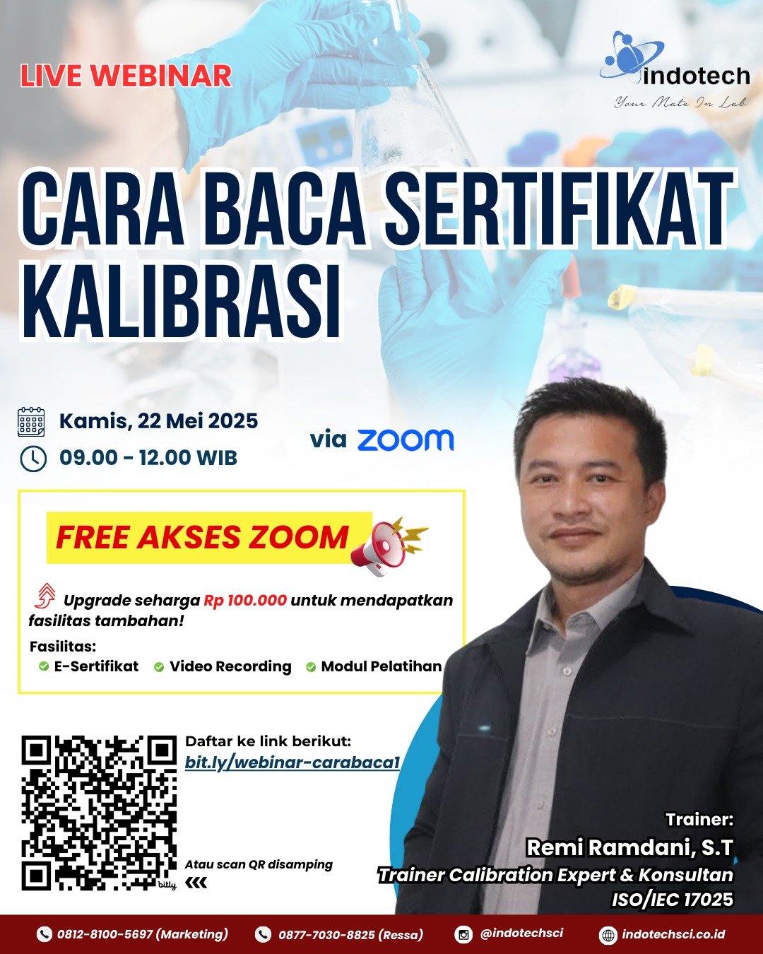 Webinar Cara Baca Sertifikat Kalibrasi